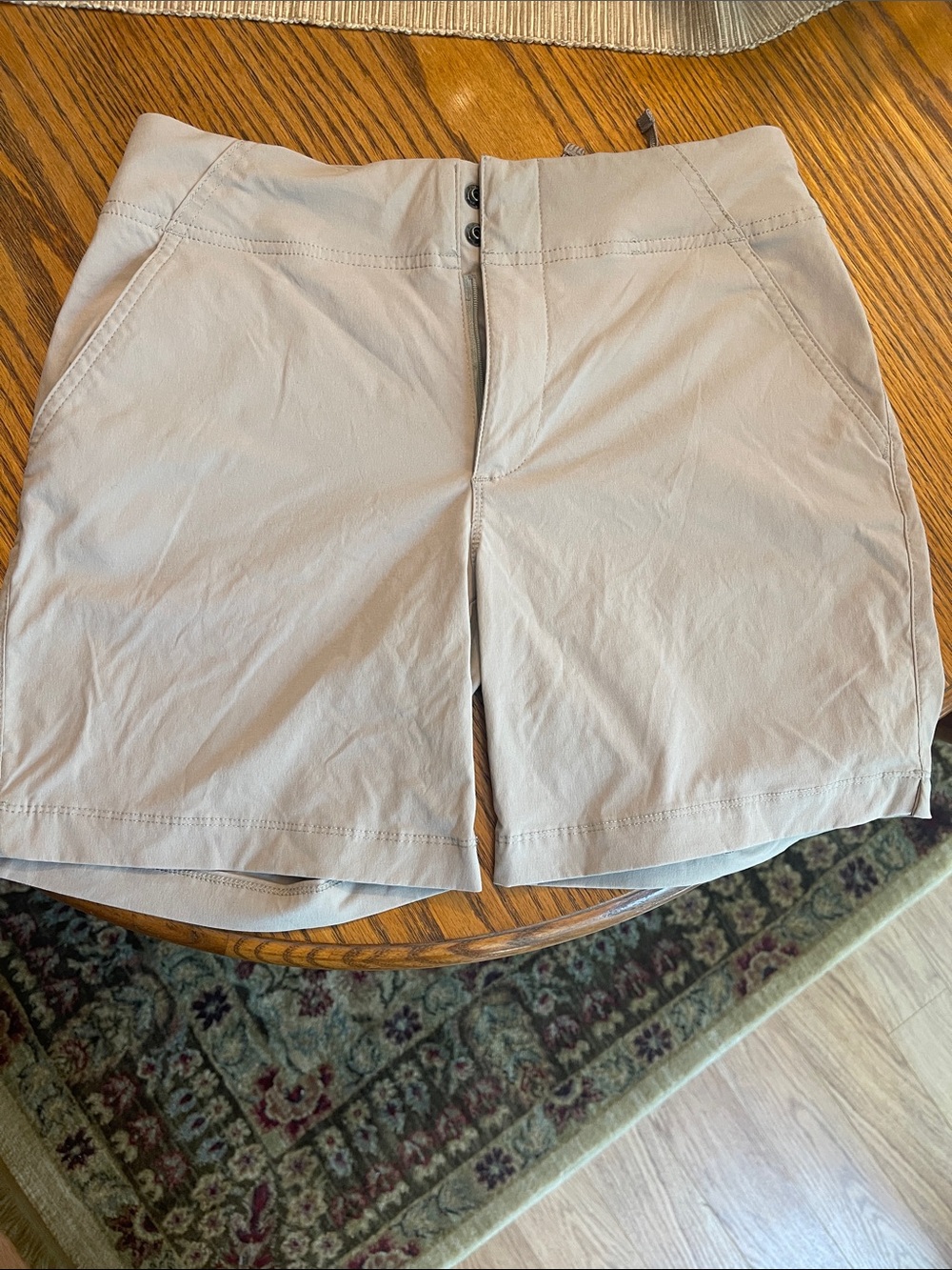 Women’s Beige Performance Shorts